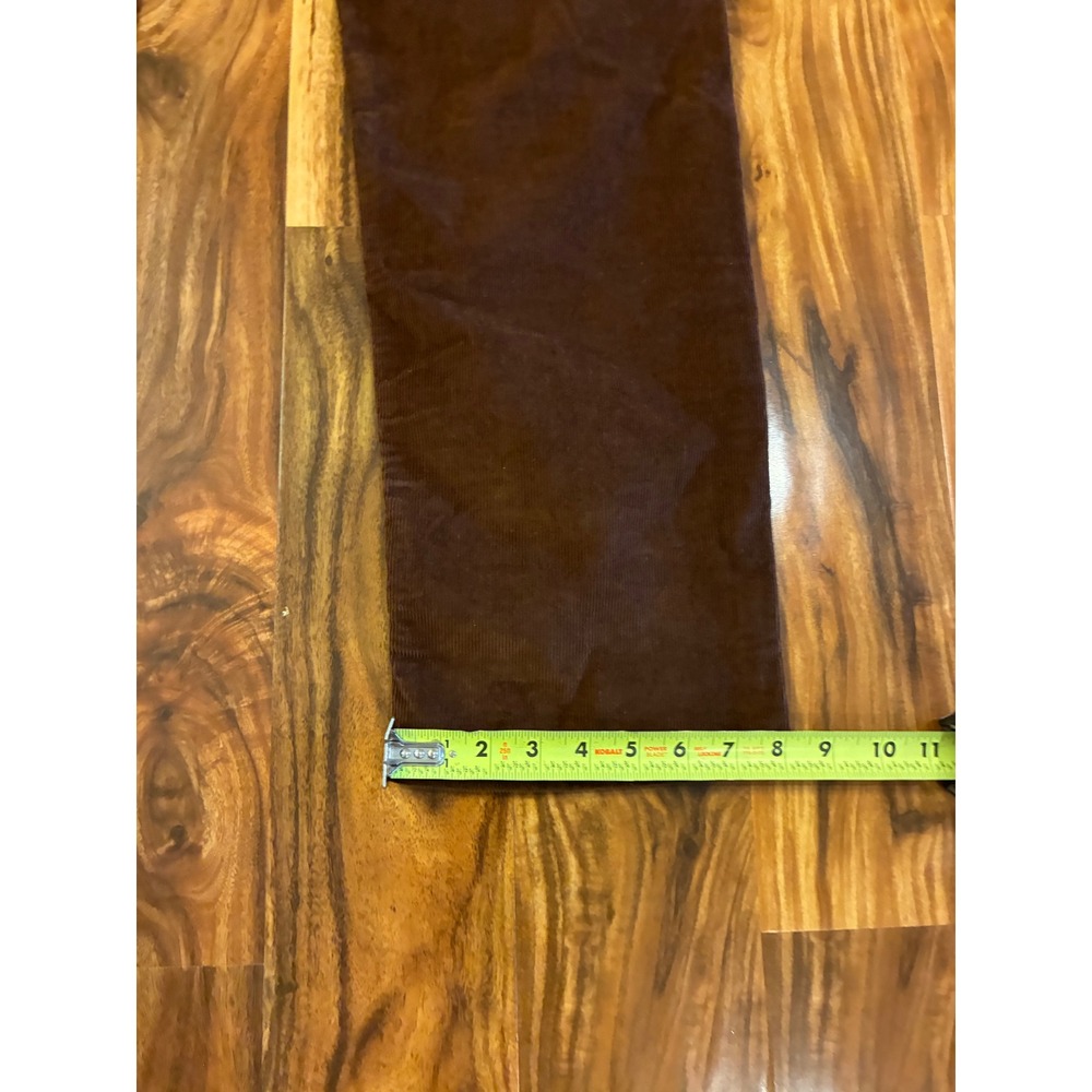 Levis 505 Regular Fit Corduroy Pants Brown Straight Leg 34x32 Mens Cords - Picture 8 of 9